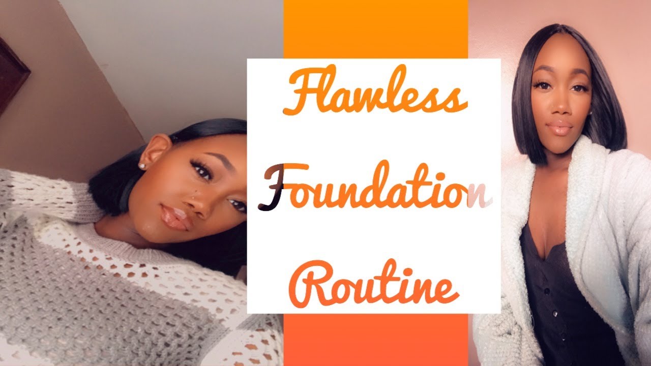 FLAWLESS FOUNDATION ROUTINE | COMBINATION SKIN - YouTube