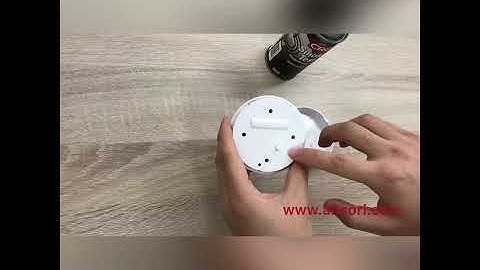 ANSORL AS-SSD221Y 10 Years Battery Operated Smoke Detector Testing Video