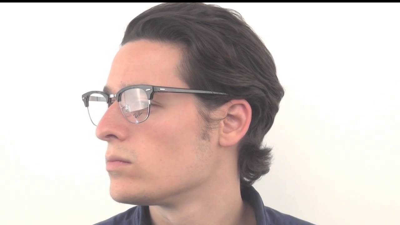hek Gelukkig pensioen Ray-Ban RX5154 Clubmaster 2012 Eyeglasses - VisionDirect Reviews - YouTube