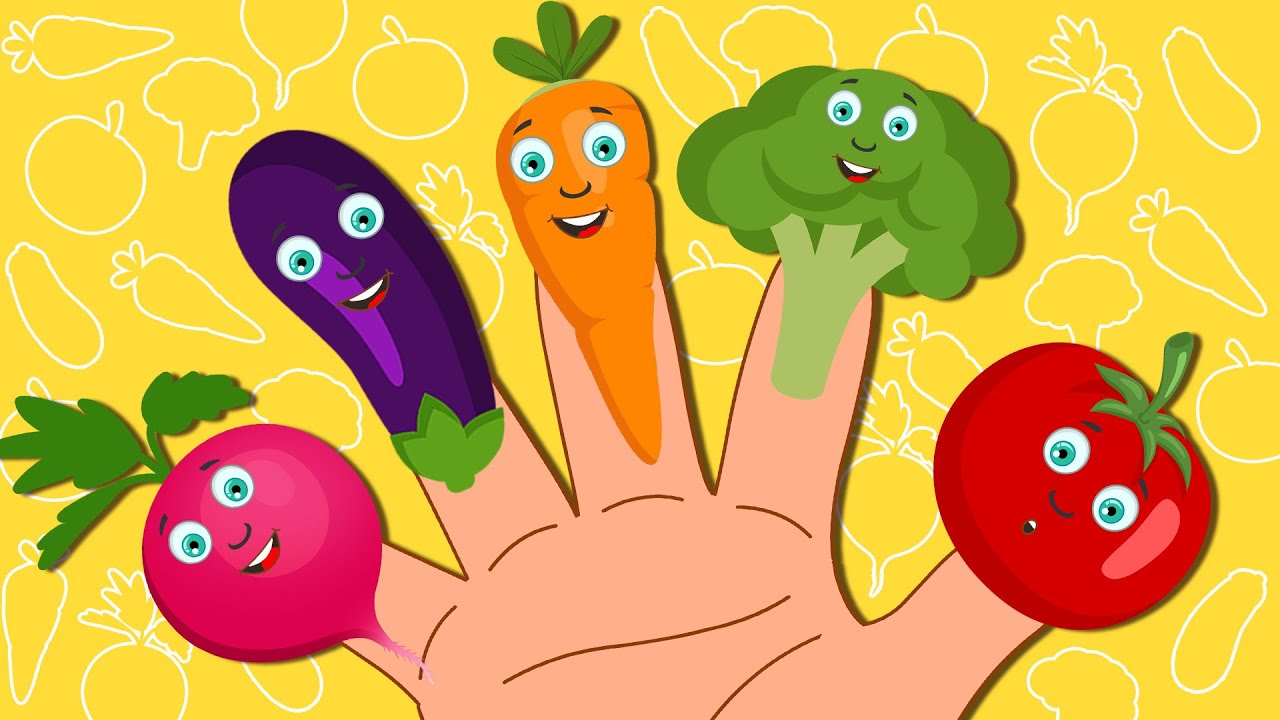 Vegetable Finger Family Song In Hindi & More | Hindi Rhymes For Kids | HooplaKidz Hindi
