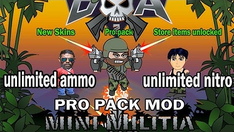 How to Hack Mini Militia ! No Root Needed !