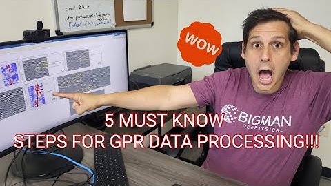 5 Need to Know GPR Data Processing Steps