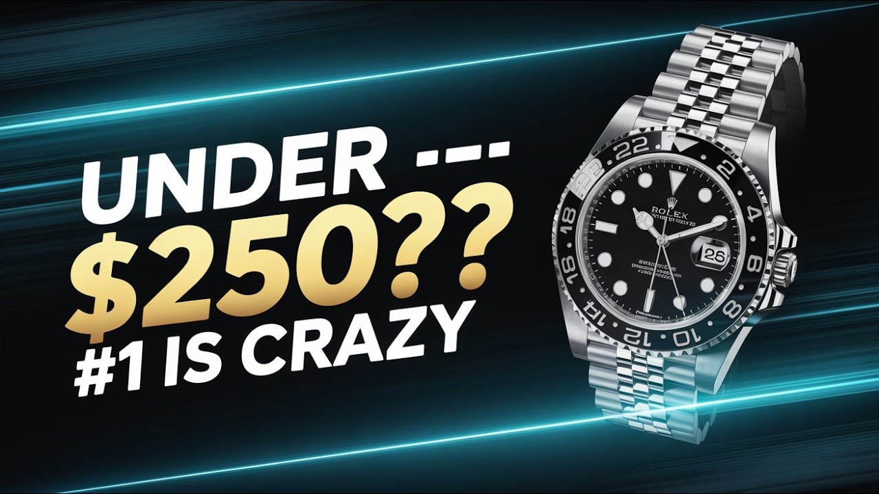 5 INSANE Watches Under $250 in 2026 (You Won’t Believe #1!)