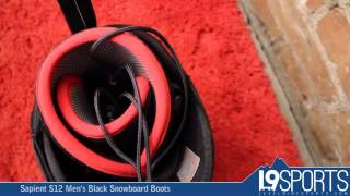 Sapient S12 Men's Black Snowboard Boots