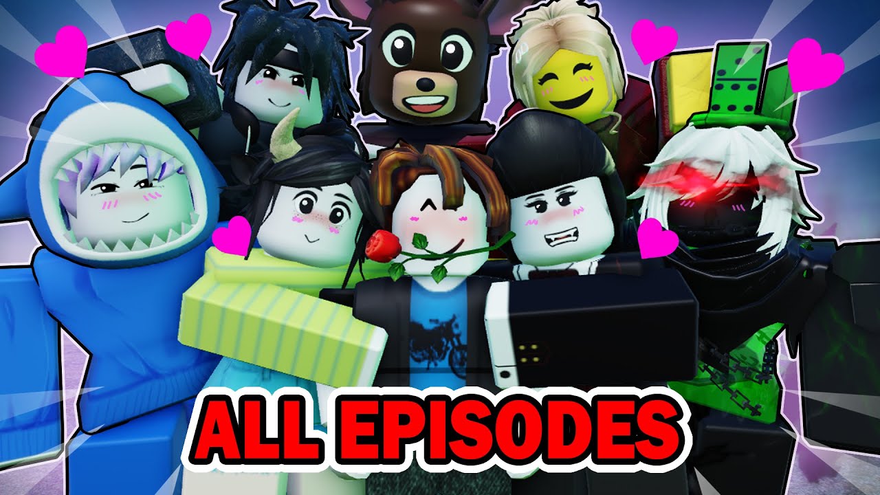 BUT THERE ARE ONLY GIRLS!?: GAMES COMPILATION (ALL EPISODES) Roblox Animation
