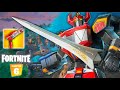 Megazord &amp; Blade Blaster Mythic! (Fortnite Chapter 6)