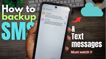 How to backup SMS messages [] How to backup Text message