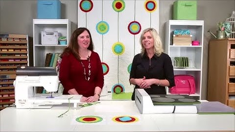 Free Retro Circles Quilt Pattern and Tutorial