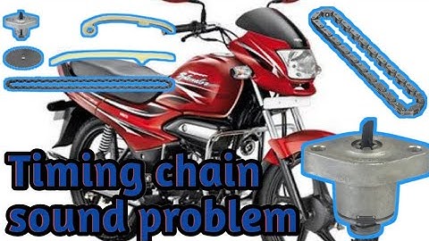 Hero super splendor bike timing chain saund // problem