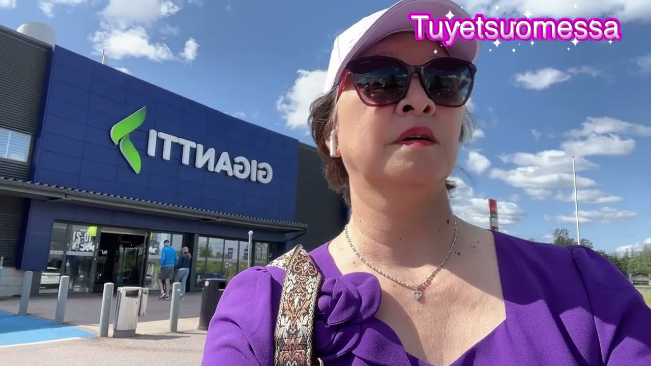 Cuộc Sống Phần Lan🇫🇮 . Đi Dạo Các Cửa Hàng Bán Tủ Lạnh . Đi Xem Và Lựa Chọn Tủ Lạnh. Thời Tiết Đẹp 