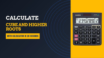 Calculate Cube & Higher Roots on Calculator in Just 30 Seconds! | Quick Math Tips