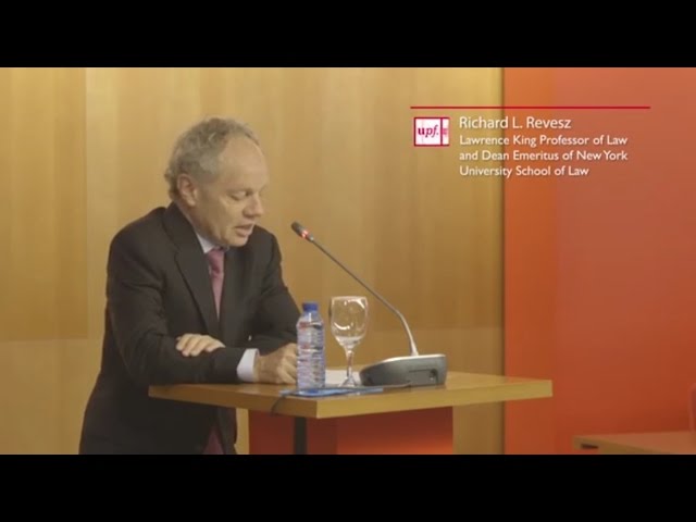 Lliçó inaugural del curs 2016-2017, a càrrec de Richard L. Revesz