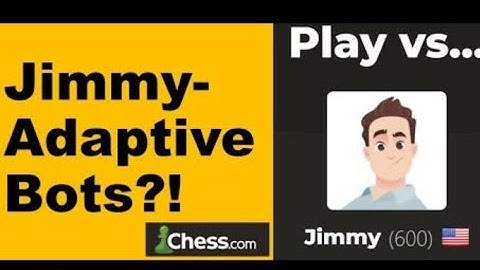 How to beat Jimmy (Adaptive Bot-chess.com)♟️ #chess #chesscom #grandmaster #chessgame #chesspuzzle
