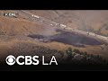 Forward progress stopped on Castaic brush fire that temporarily stopped 5 Freeway traffic