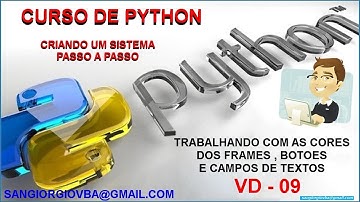 Trabalhando Com Cores Frames E Botoes Tkinter - 09