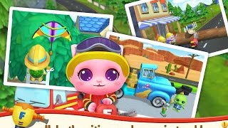 Pet Heroes Fireman libii Educational Android İos Free Game GAMEPLAY VİDEO screenshot 2