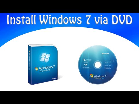 How to Install Windows 7 using CD/DVD - Step by Step Guide
