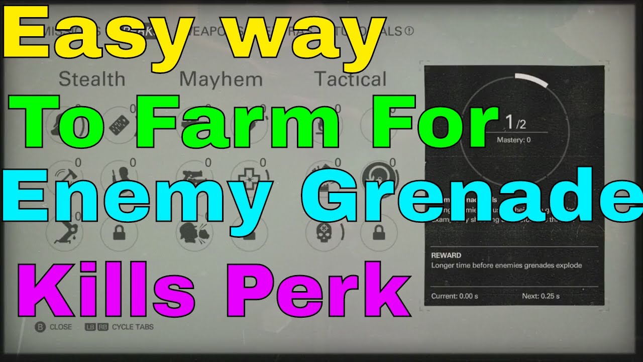 Wolfenstein 2 Enemy Grenade Kills Perk YouTube
