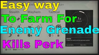 Wolfenstein 2 - Enemy Grenade Kills Perk