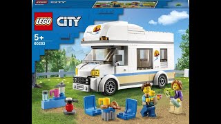 LEGO CİTY Tatilci Karavanı 60283 Yapımı _Hızlı Yapım