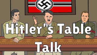 Hitler's views on Vegetarianism, Britain and More | Hitler's Table Talk