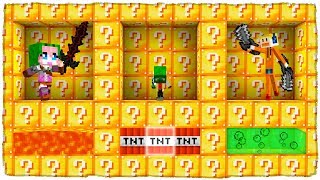 ¡SE LLENA DE LUCKY BLOCKS EL HORMIGUERO DE MINECRAFT! ¡BATALLA DE EXCAVACIONES #8