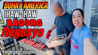 MAY IHAW-IHAW NA KAMI SA LABAS NG BAHAY KOREAN FILIPINO SIMPLE LIVING IN AMERICA