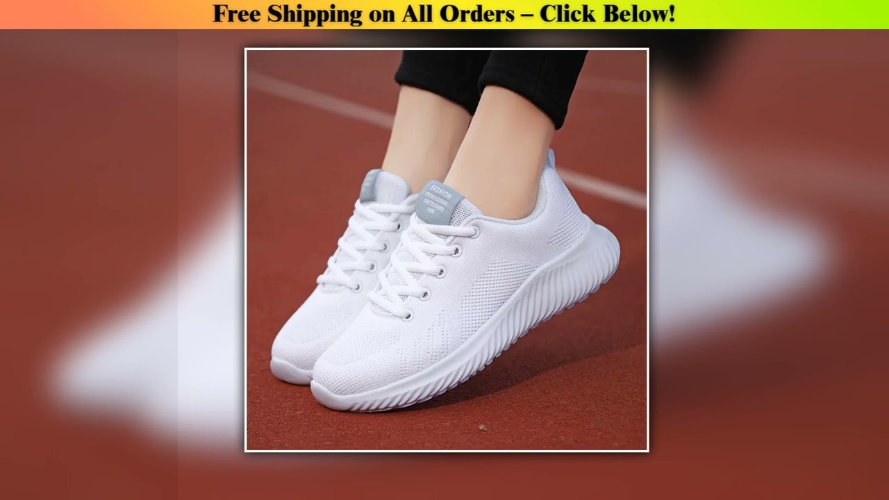 2024 New Summer Women's Shoes Breathable Mesh Sports Walking Fashion Lightweight Casual Running