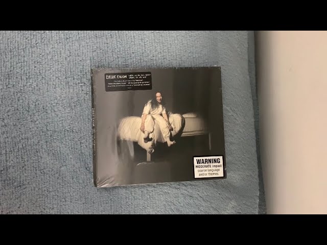 Billie Eilish: When We All Fall Asleep Where Do We Go? TARGET EXCLUSIVE CD  UNBOXING