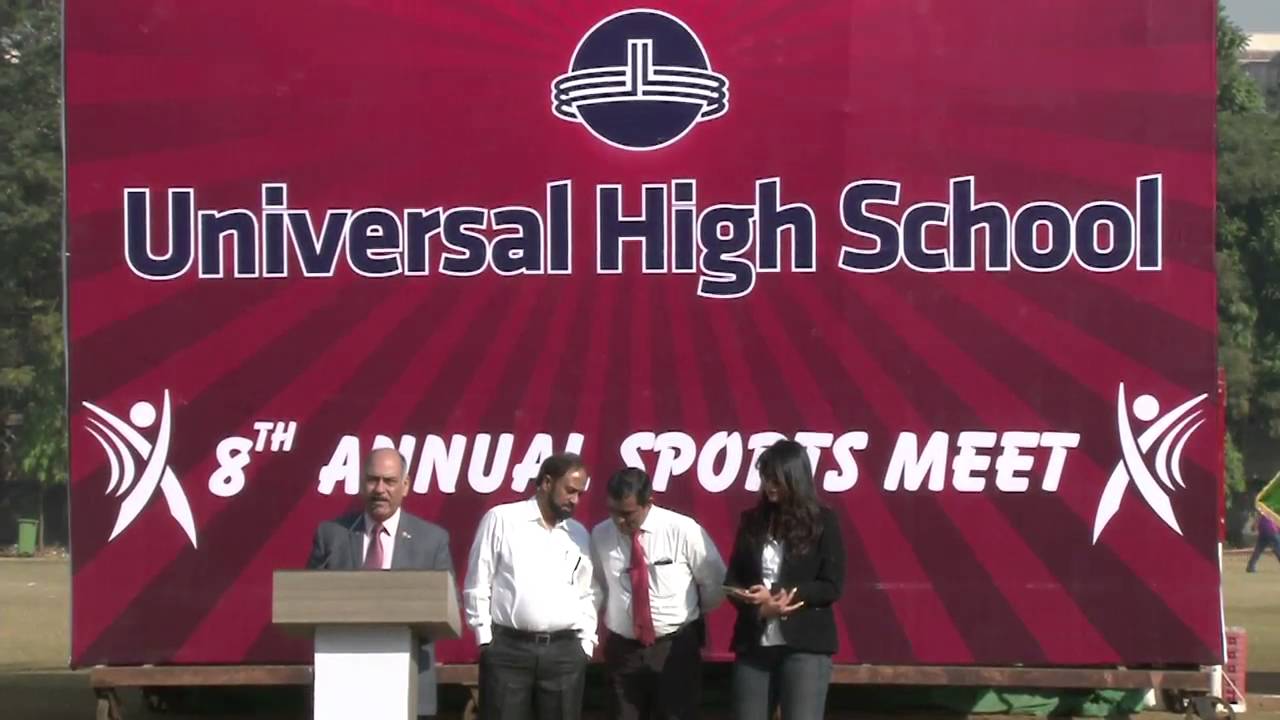 UHM Sports Day 2015-16  Chief Guest's Speech