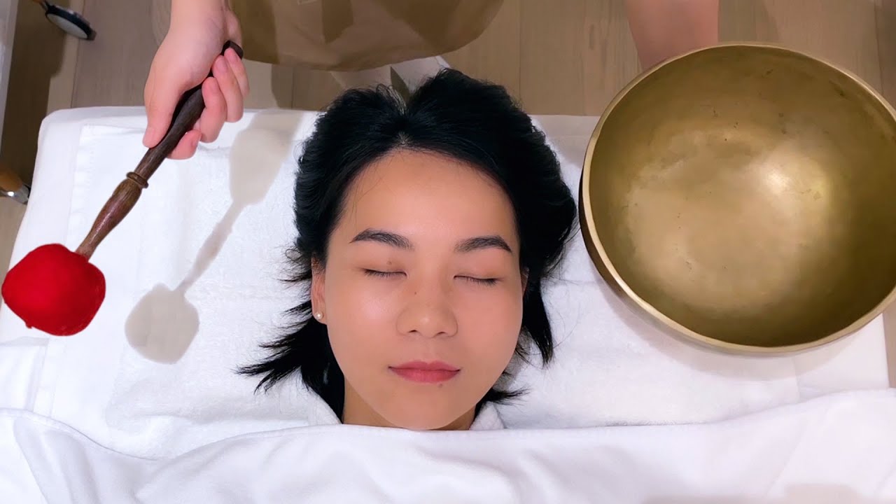 ASMR 싱잉볼 두피마사지 Singing Bowl Scalp Massage