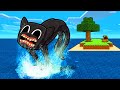 Cartoon Cat is STUCK on Abandoned ISLAND! (Minecraft)