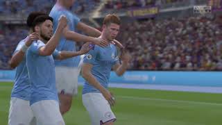 Kevin De Bruyne outside of the foot free kick fifa 20 screenshot 3