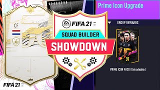 OMGG DUTCH CF!!! PRIME ICON PACK SPECIAL SQUAD BUILDER SHOWDOWN!! - FIFA 21 ULTIMATE TEAM