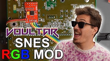 Super Nintendo JR RGB Mod Install
