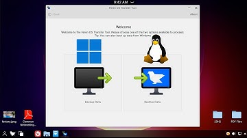 How to Use the Feren OS Transfer Tool to Copy Files & Settings from Windows to Linux