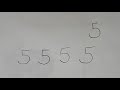 Drawing lion with 555 number | easy lion drawing for kids | step by step drawing