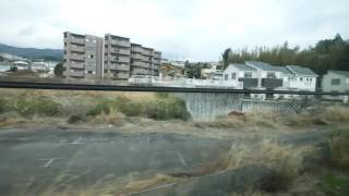 Из окна поезда. Япония. Atami - Kuroiso. (полная версия)