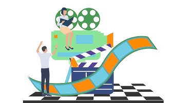 Landing page Lottie JSON animation by graphicsgenisys