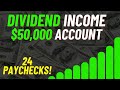 How Much My Dividend Portfolio Paid Me in January! ($50,000 Account)