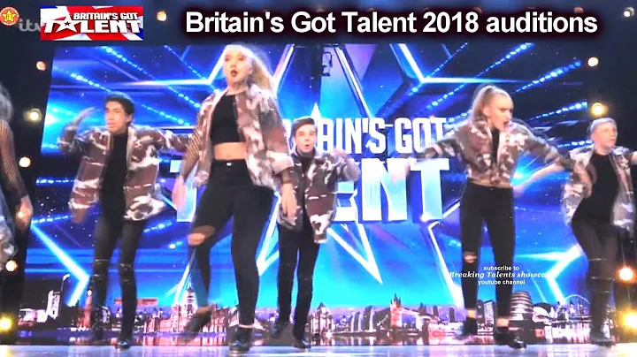 Tap Attack Tap Dancers Get Four Yes Auditions Britain's Got Talent 2018 BGT S12E06