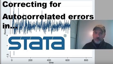Stata Tutorial: Correcting Autocorrelated Errors in OLS