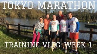 Tokyo Marathon Training Vlog Week 1