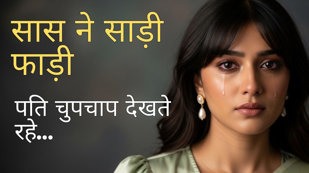 सास ने मेरी साड़ी फाड़ दी। कहा 