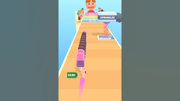 I popsicle stack ice cream gameplay 😍 #shorts #bakerystack #cooking #gaming #trending