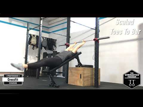 Scaled Toes To Bar: Gymnastics Programming