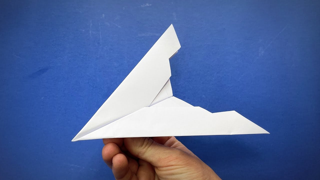 Comment faire un Avion en Papier qui vole longtemps et loin | Éclair d
