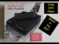 Unboxing the Craig DVD Player model-CVD512a