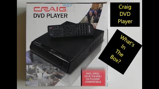Unboxing the Craig DVD Player model-CVD512a