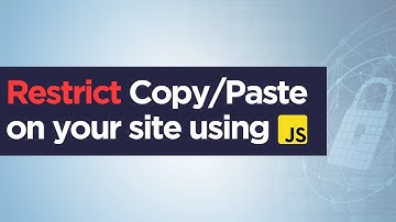Stop Content Theft 🚫 Prevent Copy-Paste on Your Website Using JavaScript Tricks